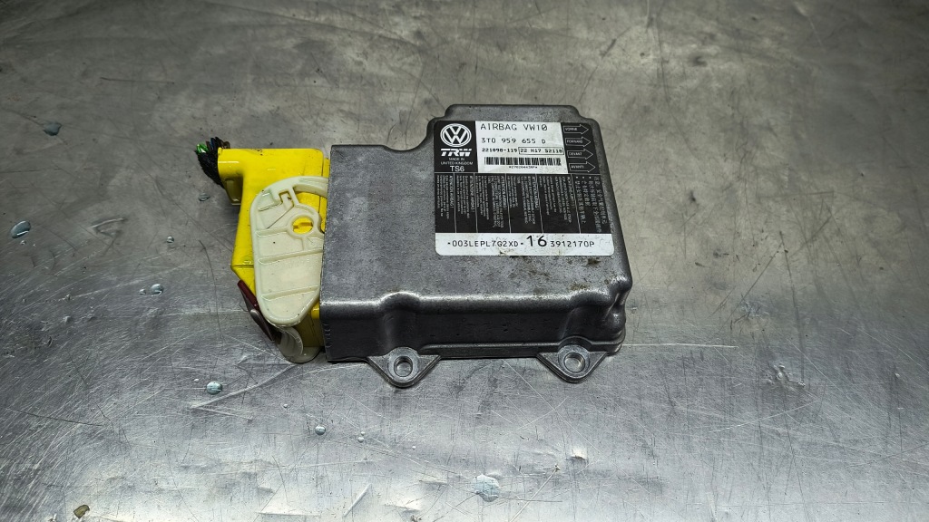 фото №1, Skoda superb ii модуль подушок подушка безпеки 3t0959655d