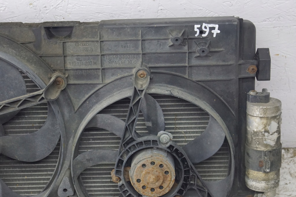 фото №6, Радиатор вентилятор skoda octavia i 1.8t