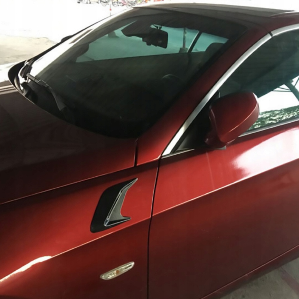 фото №12, Декор впуск воздуха автомобиля наклейка na автомобиль впуск боковой наклейка na выход воздуха автомобиля