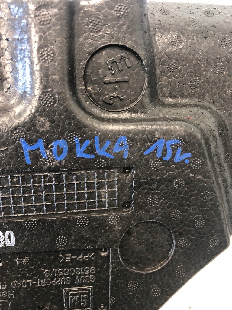 фото №5, Пенополистирол вкладыш багажника opel mokka 95130651