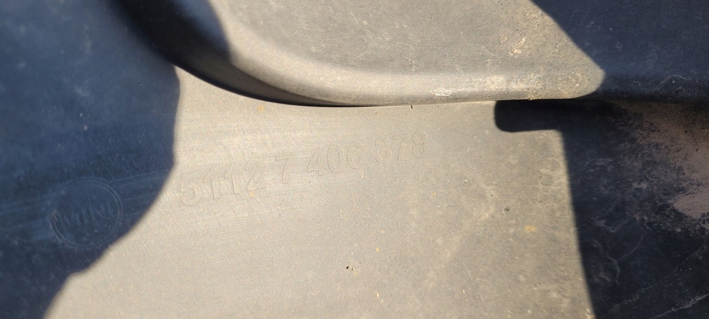 фото №9, Mini f60 countryman накладка дифузор спойлер накладка-спойлер бампера задня // 1472