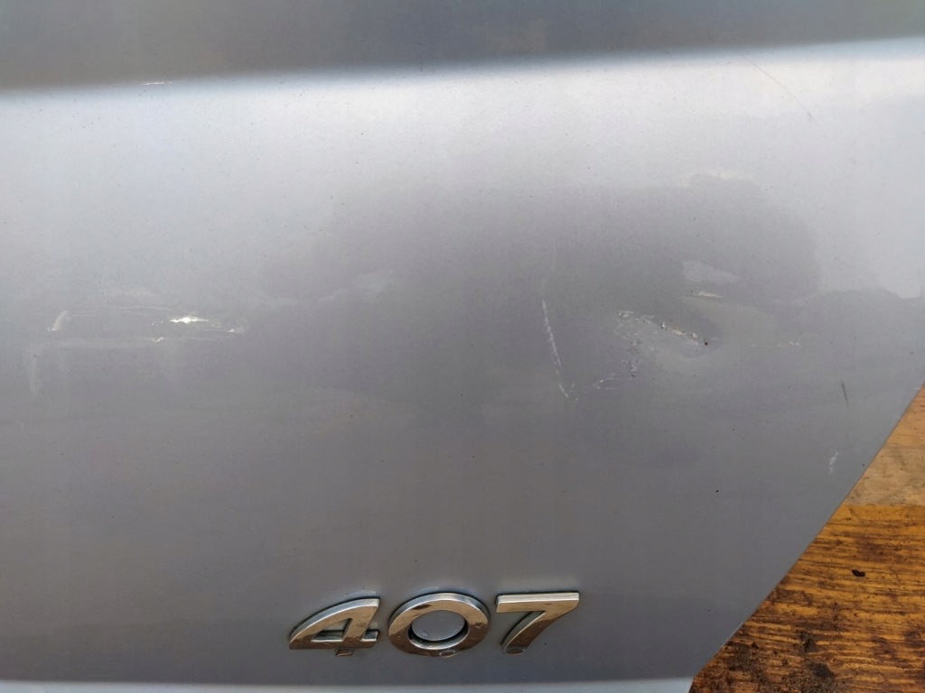 фото №2, Peugeot 407 i sedan кришка багажника задня eylc