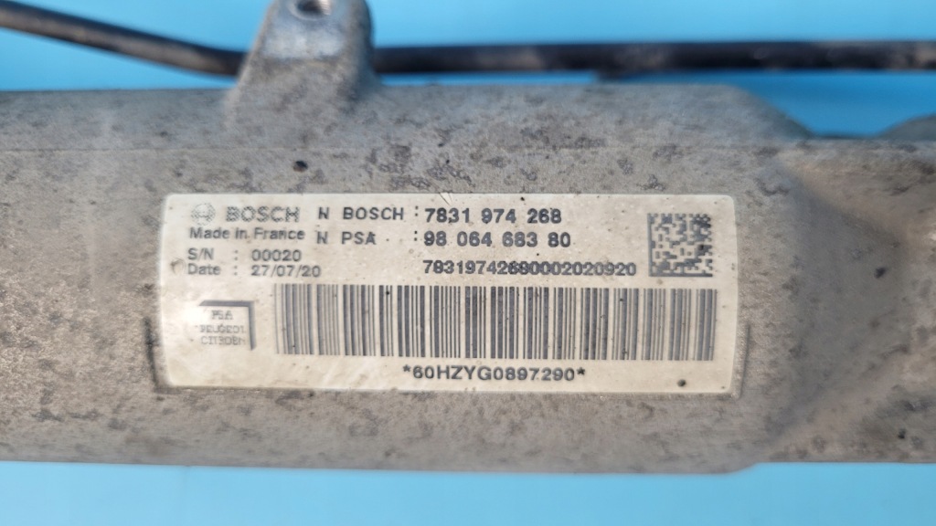 фото №7, Toyota proace ii 20r рулевая рейка трансмиссия рулевая 9806468380