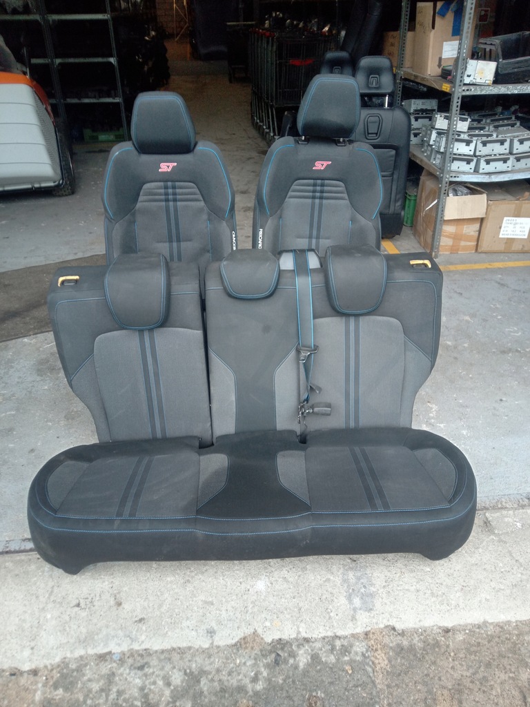 фото №1, Ford fiesta mk8 st сидіння заднє сидіння сидіння 3 d