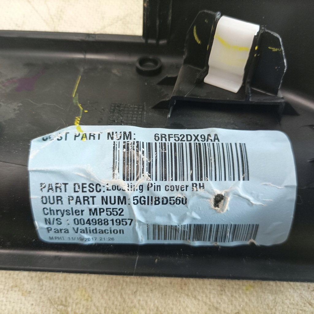 фото №9, Jeep compass 17- заглушка сиденье левая правая usa