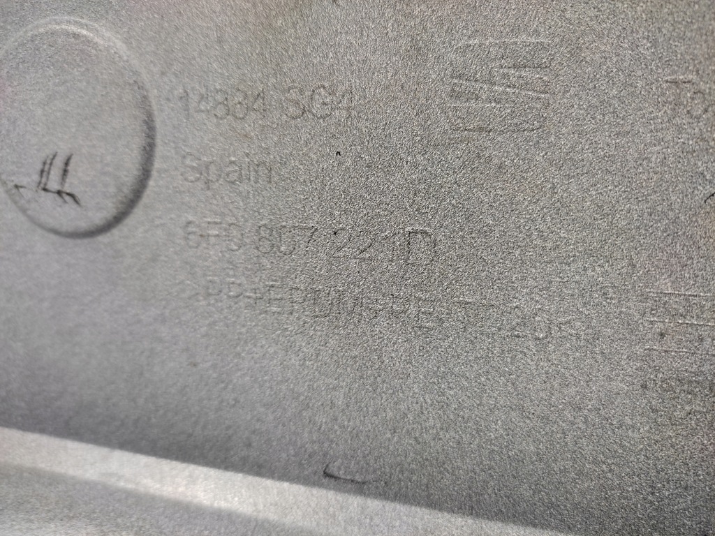 фото №12, Seat ibiza v 6f 6f0 бампер передній перед 2017-