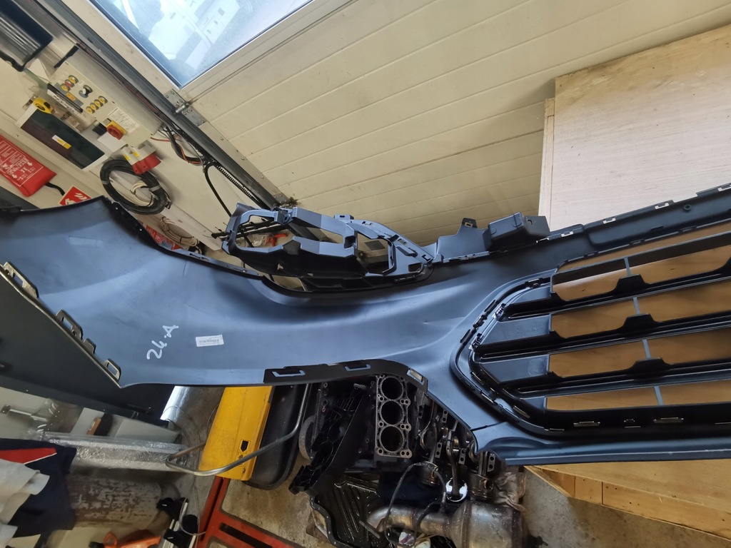 фото №13, Ford transit custom lift - бампер передній чорний