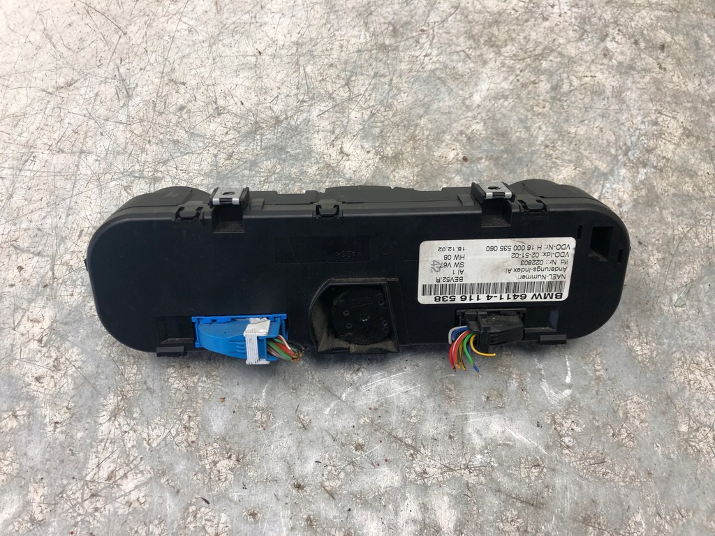 фото №6, Панель кондиціонера bmw z4 4116538