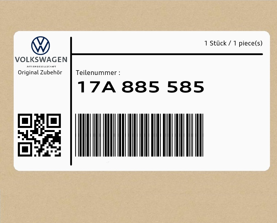 фото №1, Кронштейн 17a885585 vw jetta