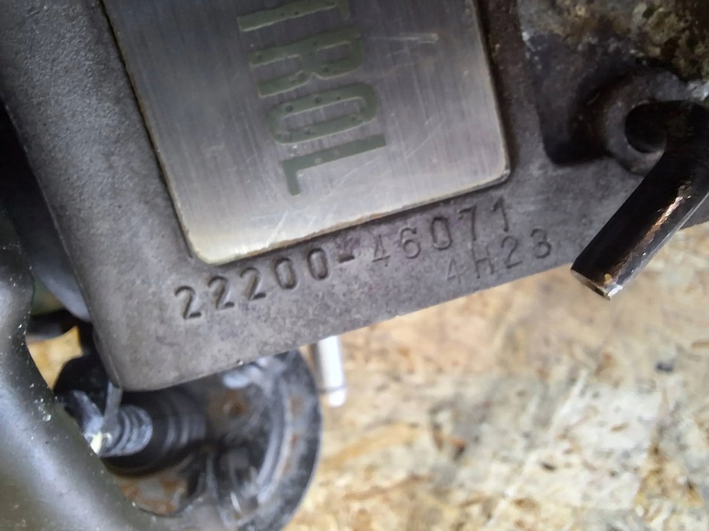 фото №12, Дроссельная заслонка 2jz-ge 22200-46071 toyota supra 3.0