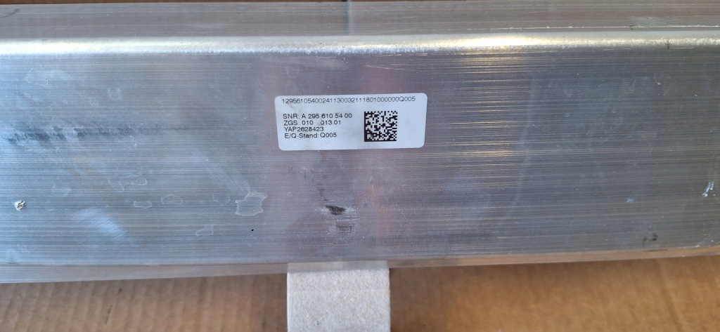 фото №8, Mercedes eqe w295 балка задняя задняя бампера a2956105400 org