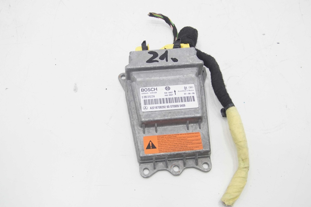 фото №1, Модуль датчик подушок подушка безпеки mercedes w221