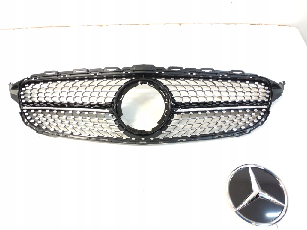 фото №6, Решётка радиатора решётка радиатора радиатора mercedes w205 lift 19- blak