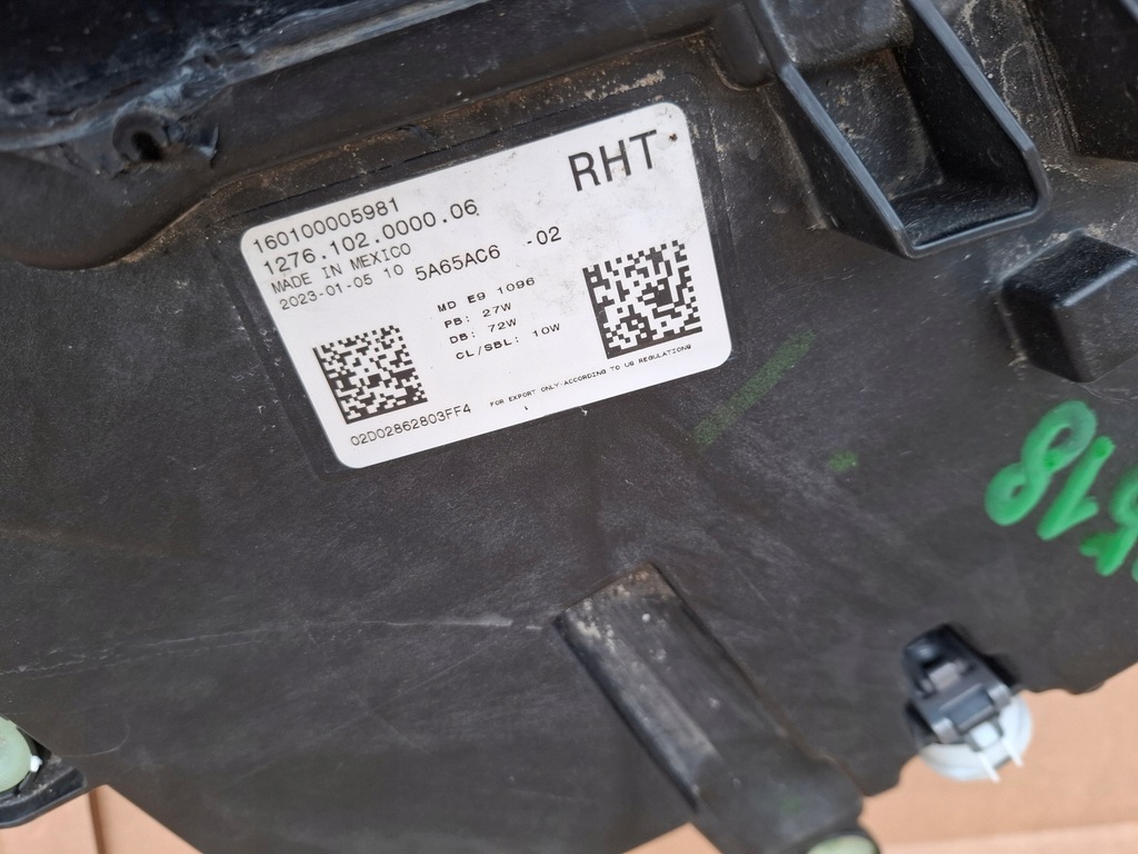 фото №5, Лампа передня bmw xm g09 оригінал