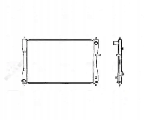 Купити Радіатор води 53463 nrf