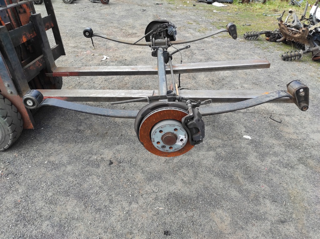 фото №7, Балка задняя подвеска рессоры vw crafter