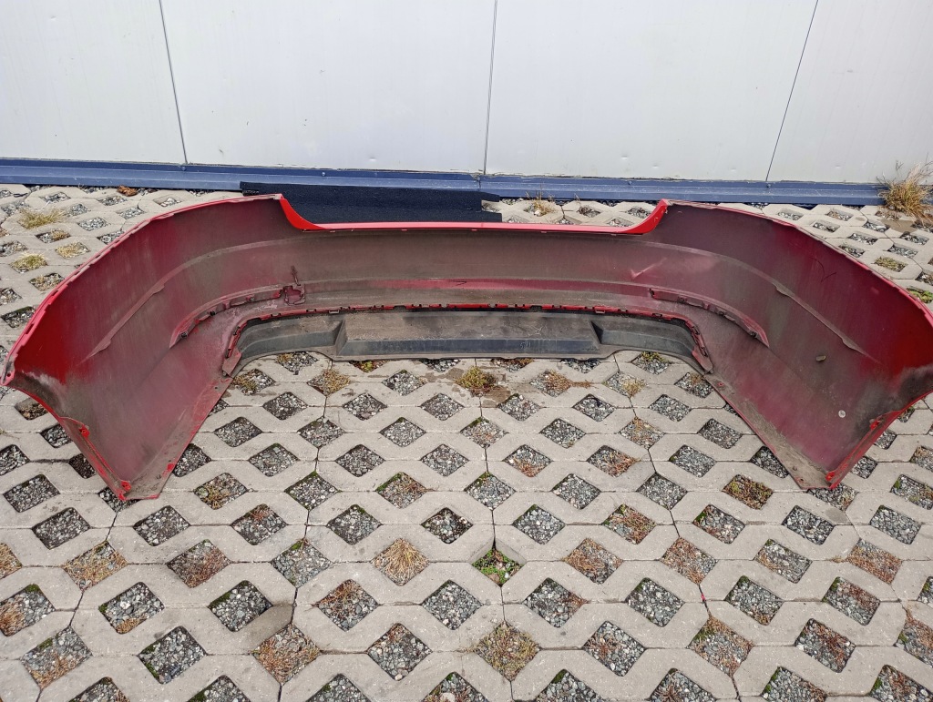 фото №12, Бампер задняя красный skoda octavia iii hb lf3k lift 5e5807421g