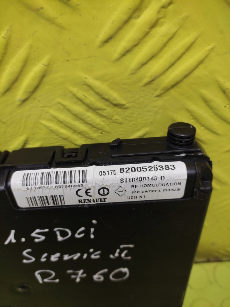 фото №5, Renault scenic ii 1.5 dci блок управления коробка uch