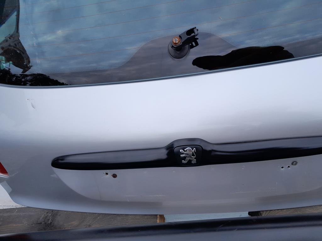 фото №10, Peugeot 206 98-03 hb 3-d комплектна кришка багажника кришка багажника ezr