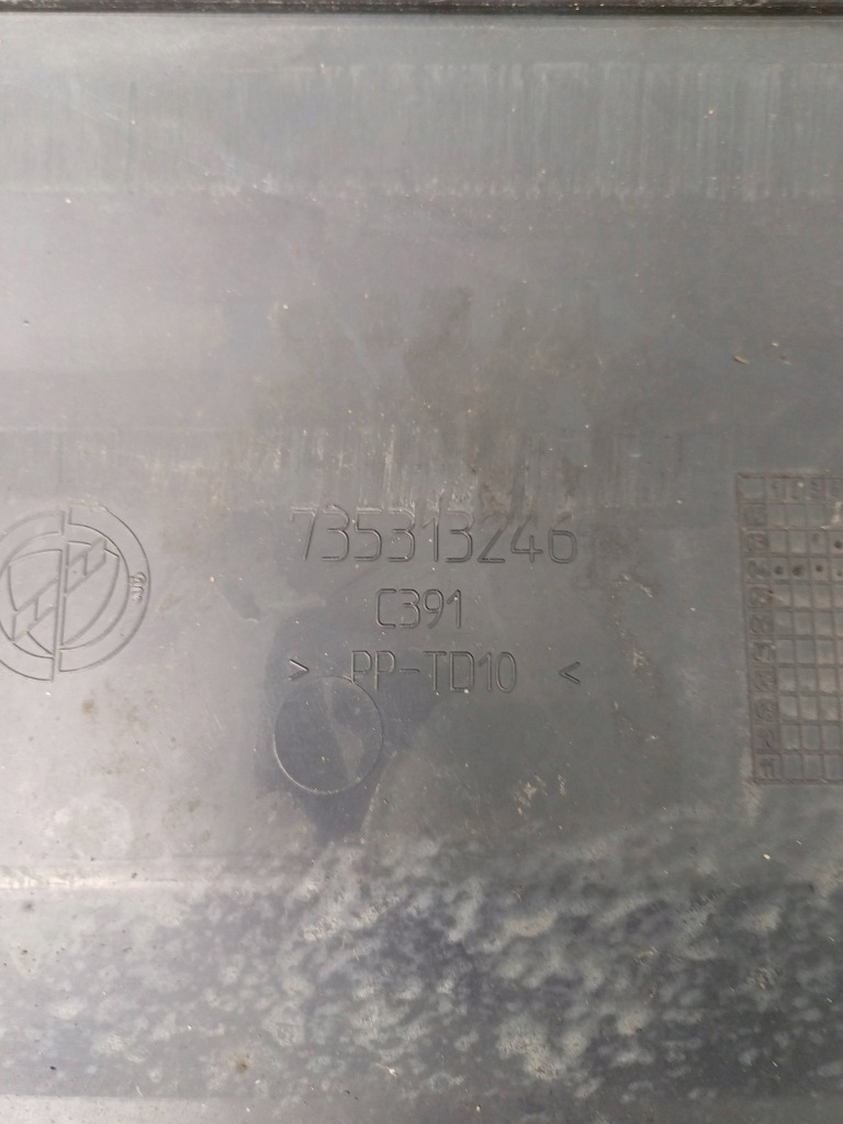 Бампер задній задній fiat panda 2 03-12 lak 132f 735313246 в Україні