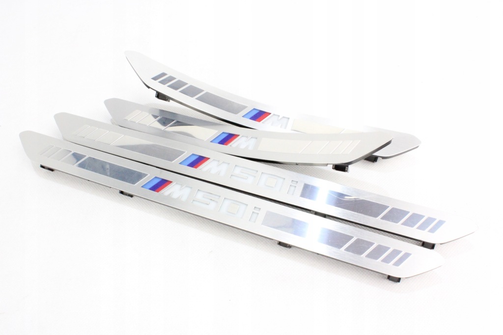 фото №1, Накладки порогові декоративні mpakiet m50i bmw g05 x5 led