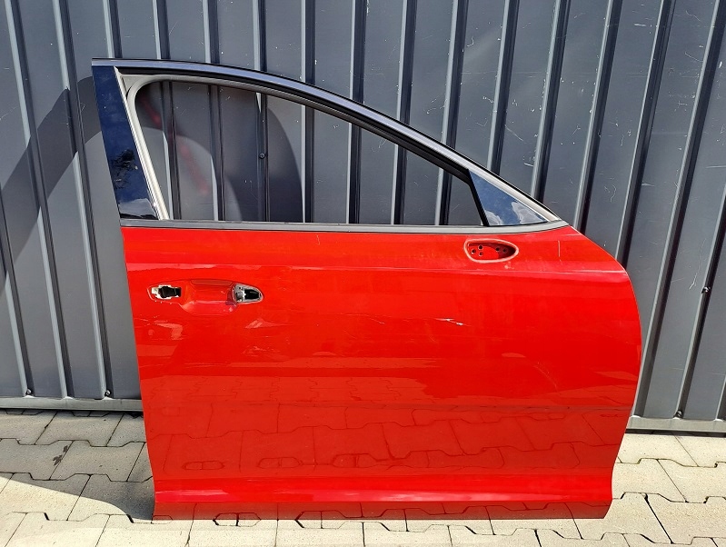 фото №1, Kia stinger дверь левый задняя задние цвет h4r