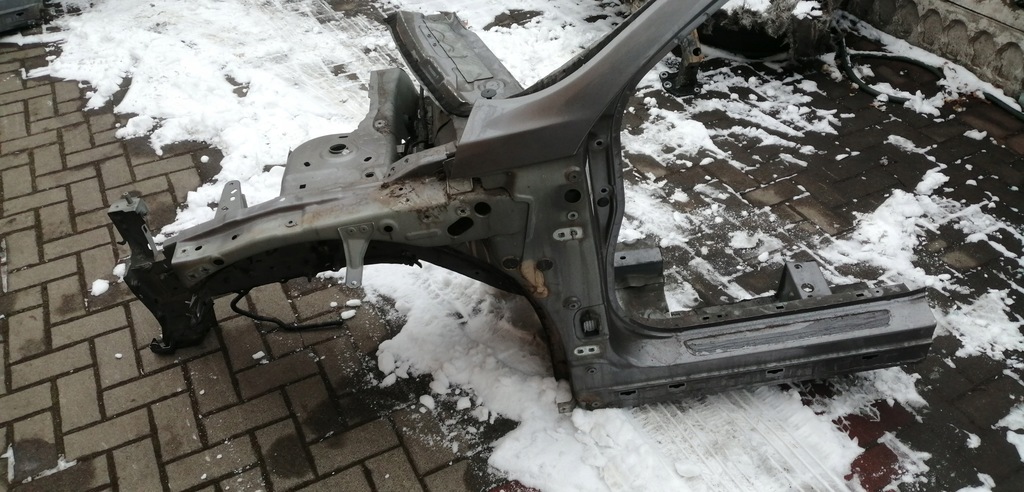 фото №1, Renault talisman блок двигателя лонжерон левая порог