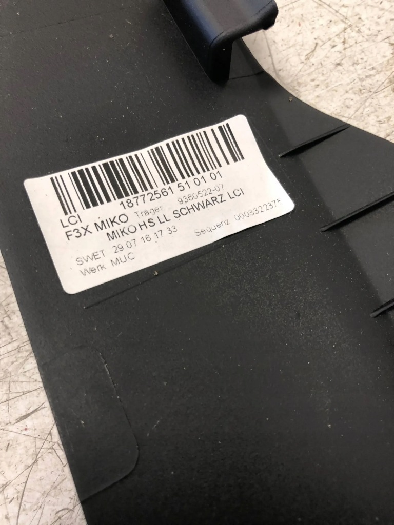 фото №8, Туннель средний подлокотник bmw f30 lci lift 9360522