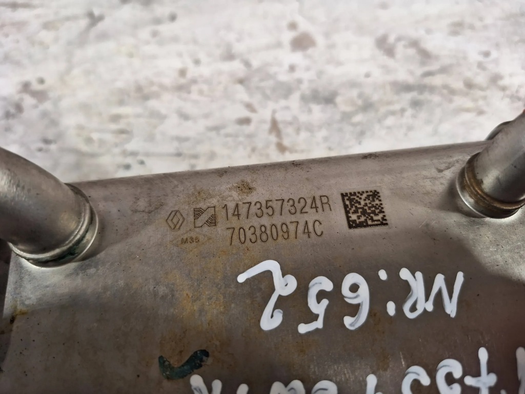 Радиатор выхлопных газов 147357324r renault clio iv captur 1.5 dci 12- Недорого