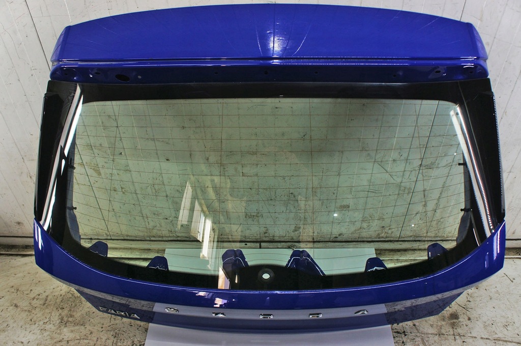 фото №6, Qw118 skoda fabia iv 21- ^ крышка багажника багажника стекло 23r blue хэтчбек