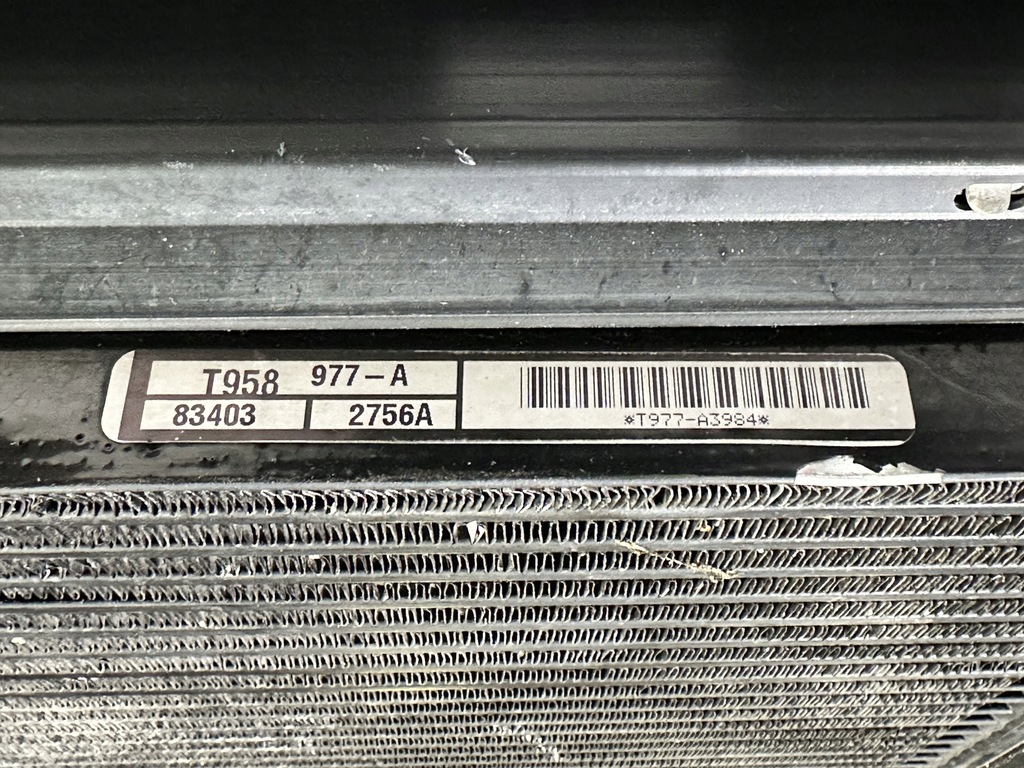фото №9, Радиатор радиатор набор dodge charger challenger 6.4 srt 2015+