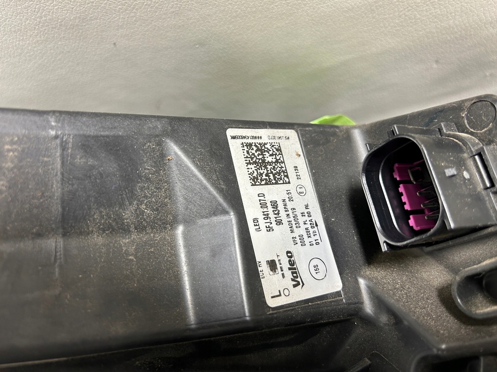 фото №14, Seat tarraco лампа правая левая 5fj комплект лампа