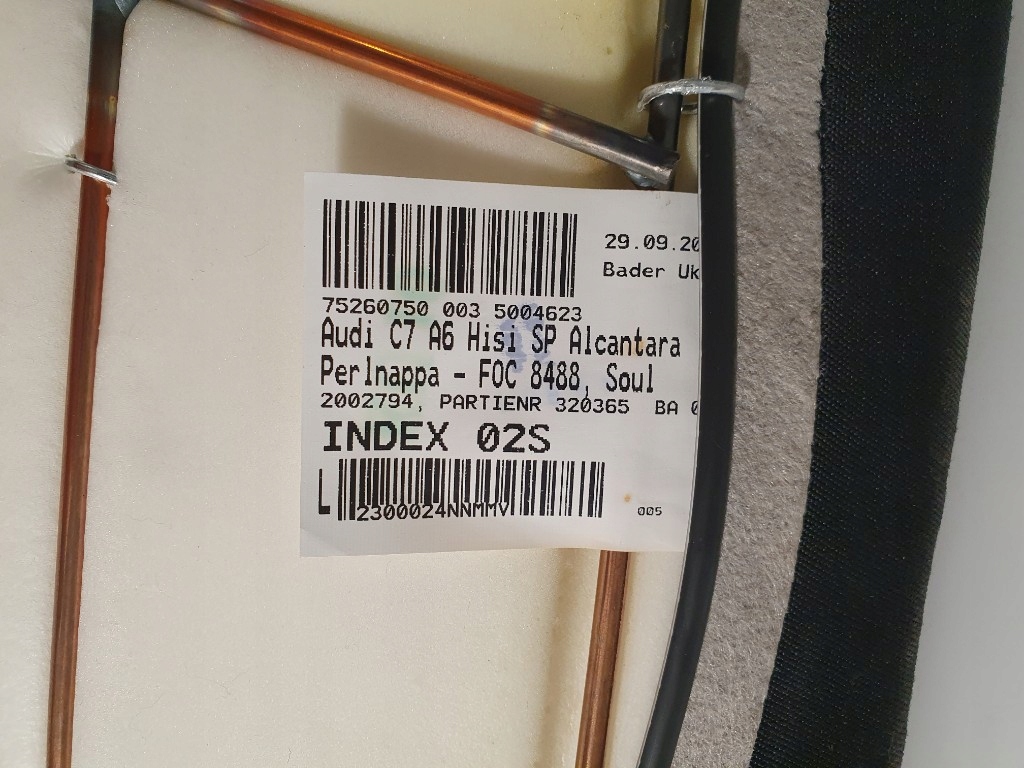 фото №10, Audi a6 c7 4g 2015r заднє сидіння сидіння задня підігрівається s-line alcantara avant