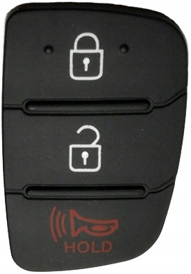 фото №1, Гумка do пульта, ключа hyundai - кнопки - замінник