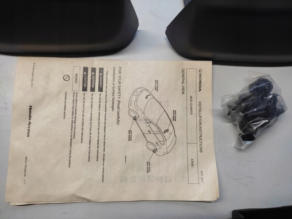 фото №4, Honda civic 2012-2014 sedan, бризковики