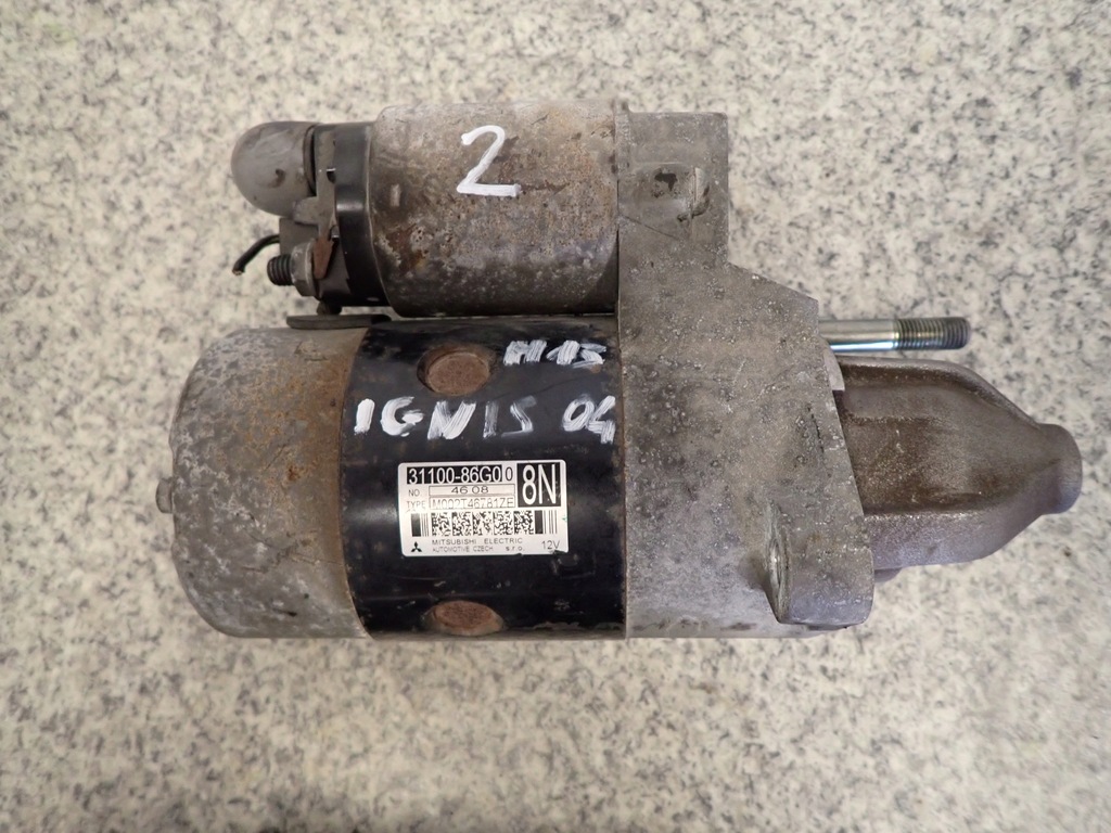 фото №5, Suzuki ignis 00-07 1.3 бензин m13a стартер