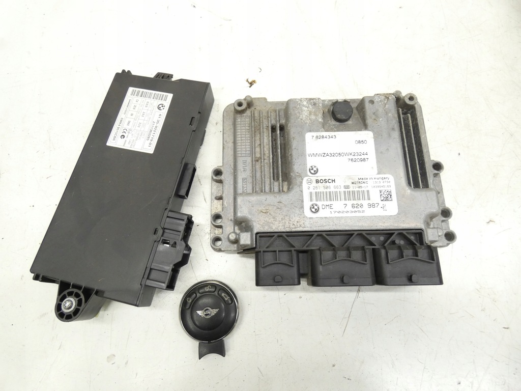 фото №2, Mini r60 r61 r55 r56 r57 n16b16a блок керування бортовий комп'ютер двигуна набір стартовий