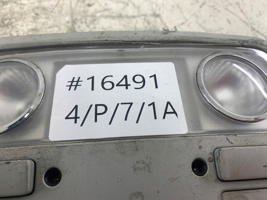 фото №8, Vw golf v vw passat b6 лампа стельовий освітлення кабіни перед