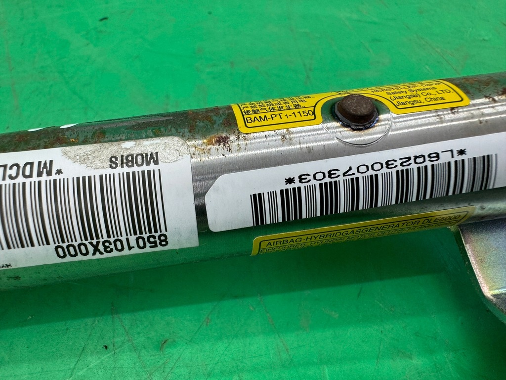 фото №10, Шторка безопасности воздушная левая подушка безопасности 3x85010000 hyundai elantra v 5 10-16 europa