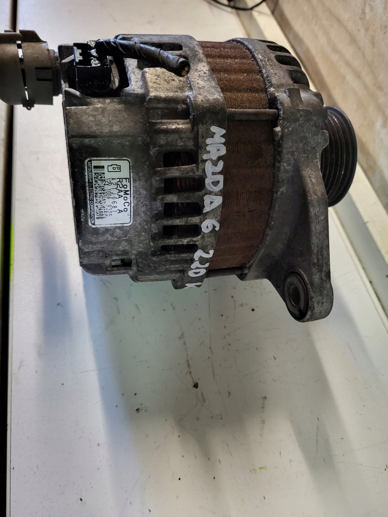 фото №2, Генератор mazda 6 ii gh 2.2 citd r2aa