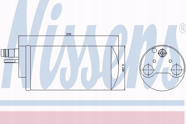 фото №1, Nissens 95341 осушувач, кондиціонер