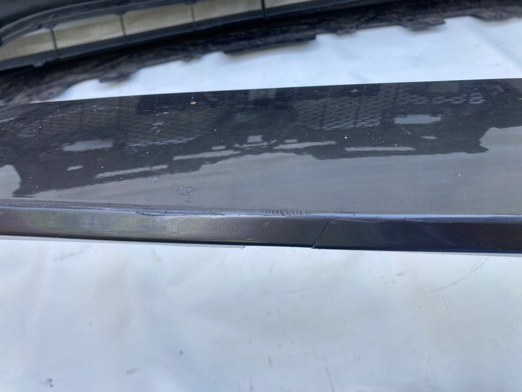 фото №14, Бампер перед pdc решётка радиатора носик чёрные накладки mazda 3 bp 19- хэтчбек 46g