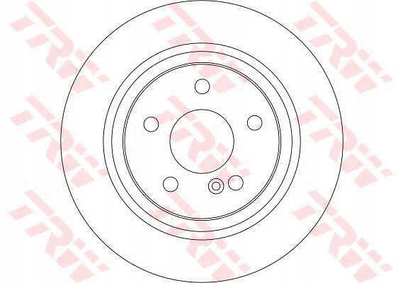 фото №3, Гальмівні диски гальмівні колодки задня trw mercedes klasa glk