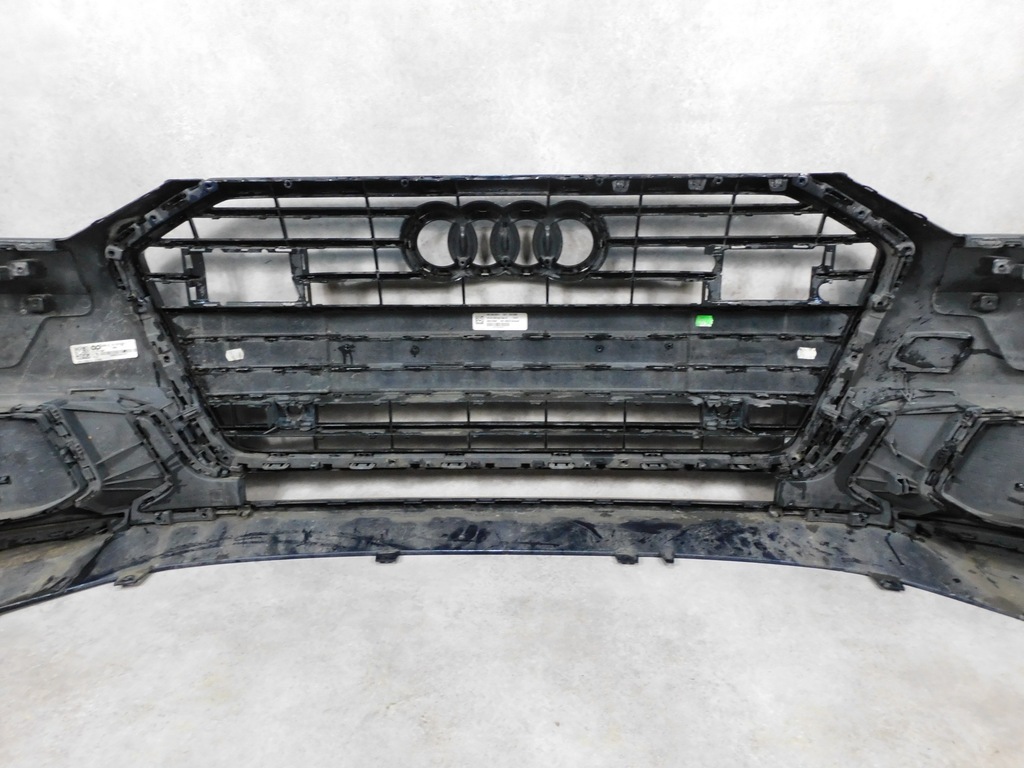 фото №13, Audi a6 c8 4k s line бампер перед передній решітка радіатора