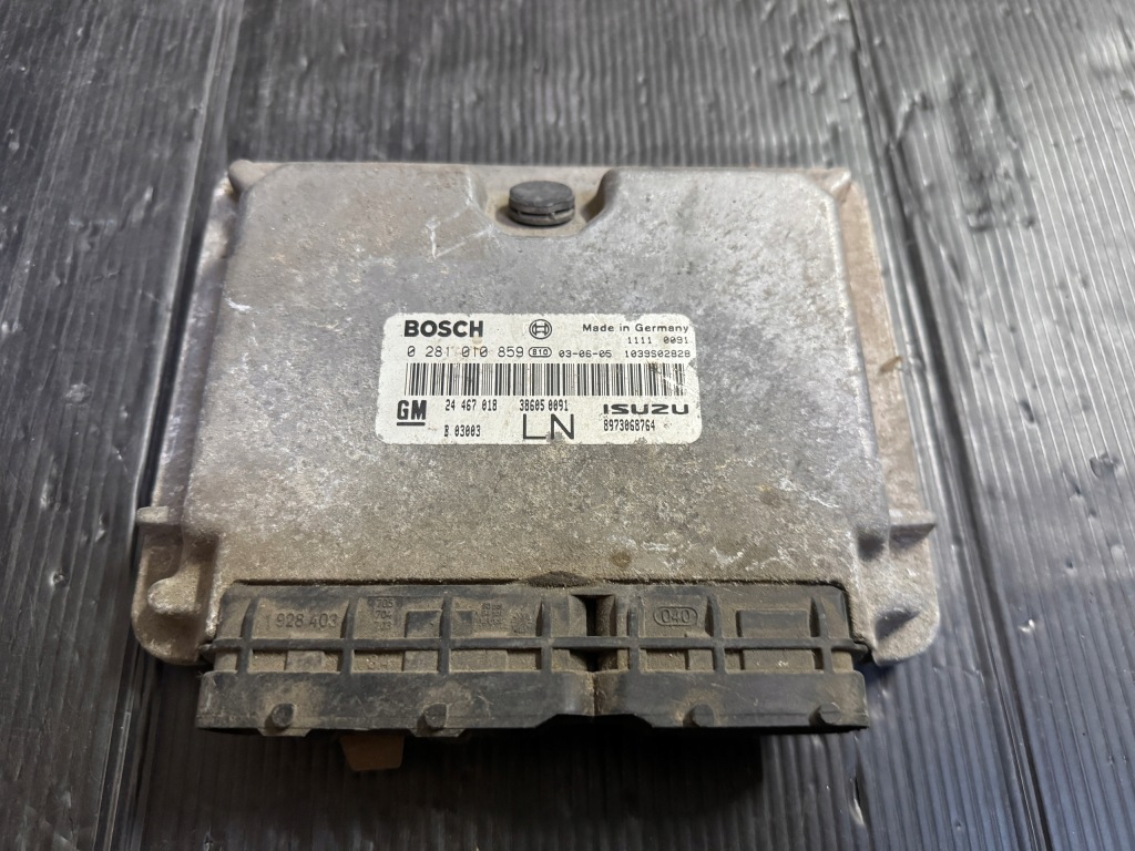 фото №1, Opel astra бортовий комп'ютер блок керування 0281010859 24467018