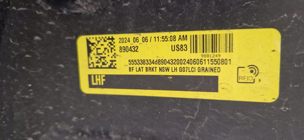 фото №13, Bmw x7 g07 lci lift бампер передний + направляющие боковой