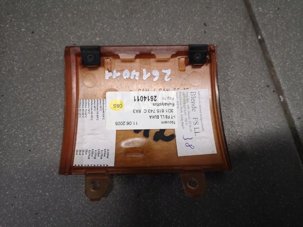 фото №5, Dekor ґрати обдув vw phaeton eu 3d1815743c