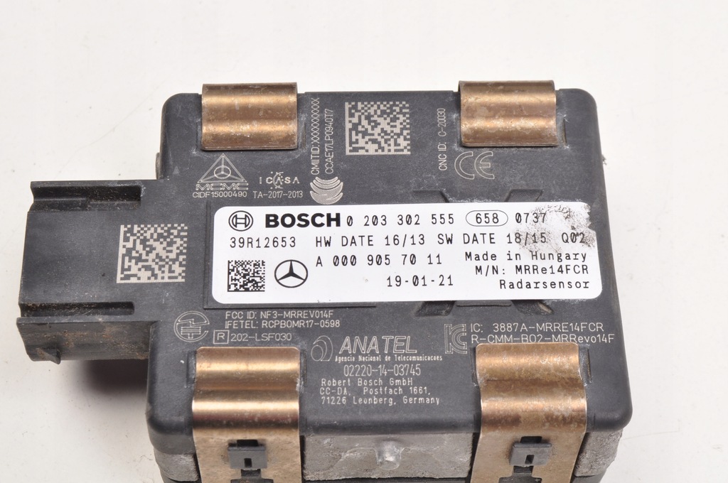 фото №4, Mercedes радар acc distronic датчик расстояния a0009057011