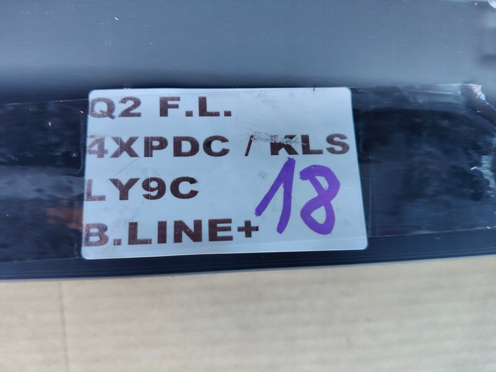 фото №7, Audi q2 бампер перед facelift s-line новый