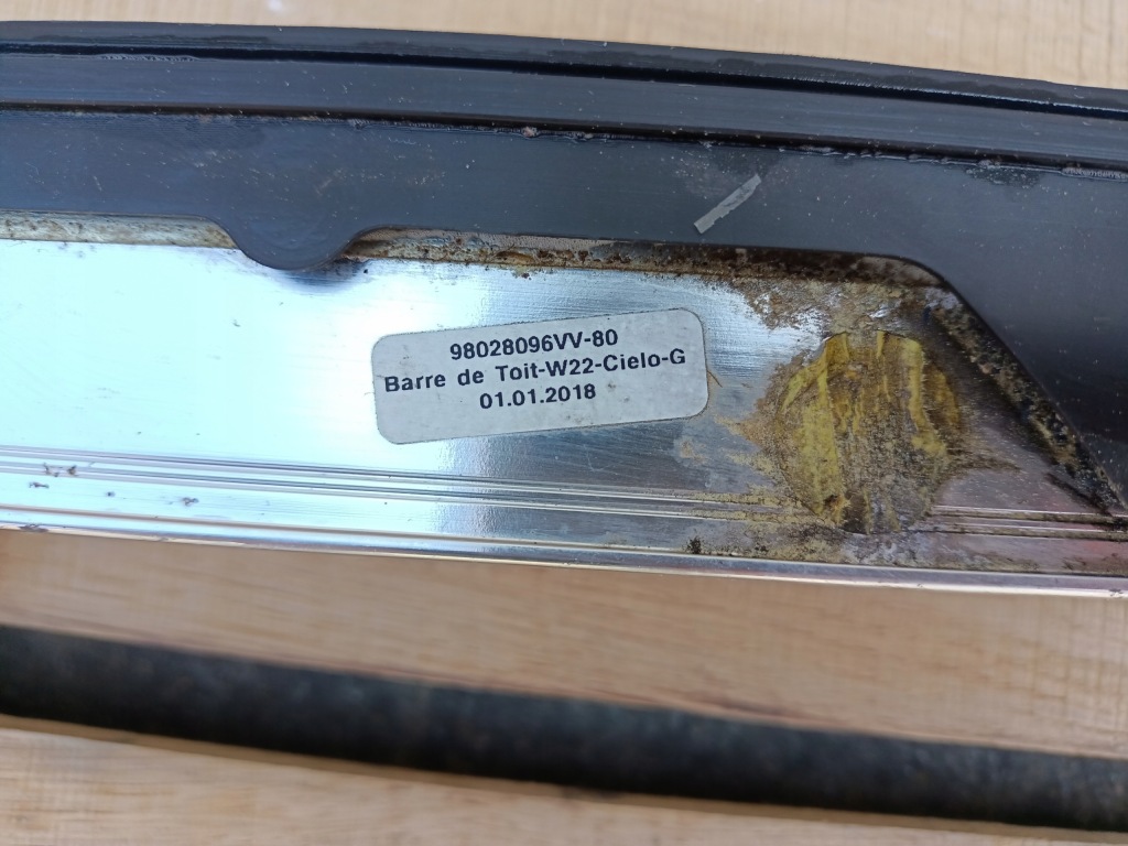 Peugeot оригинальный номер 98028096vv-80 рейлинги Оригинал